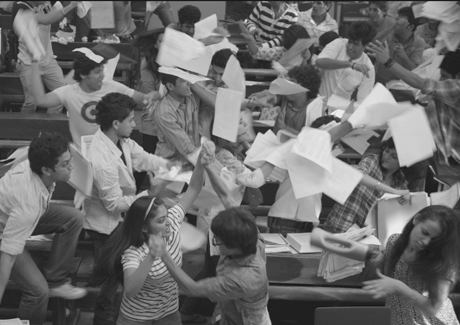 The Hindu urges politicians to behave, because the youth are watching