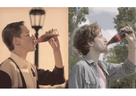 Coke anti-obesity campaign says 'Live like Grandpa did'
