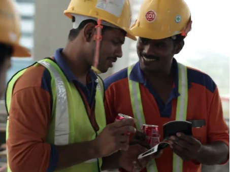 Coca-Cola expresses gratitude to migrant workers in Singapore