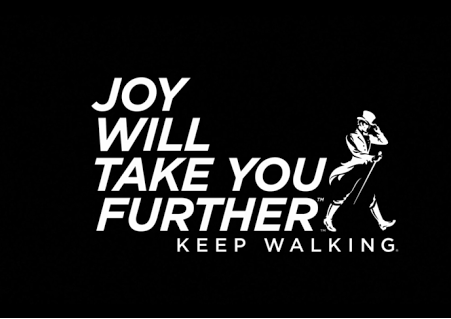 Johnnie Walker says 'Joy Will Take You Further'