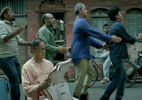 Grown-ups play “Train” in the new TVC for Indian Railways