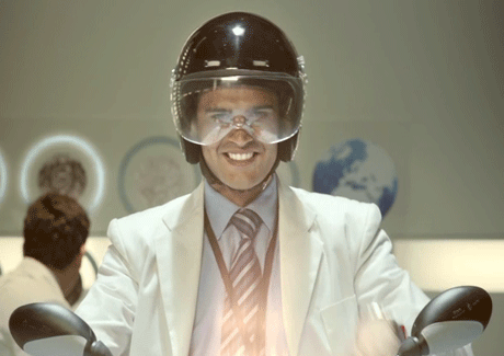 Bates141 continues to portray the TVS Jive as the 'no tension' bike in its new TVC