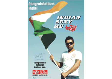 Virat Kohli in Flying Machine's new campaign