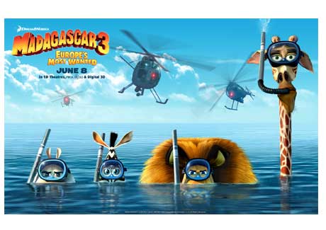 Weekend Fun: Madagascar 3: Europe's Most Wanted  