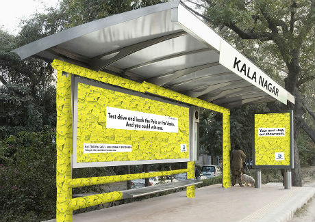 Volkswagen goes after customers with a 'Post it' message