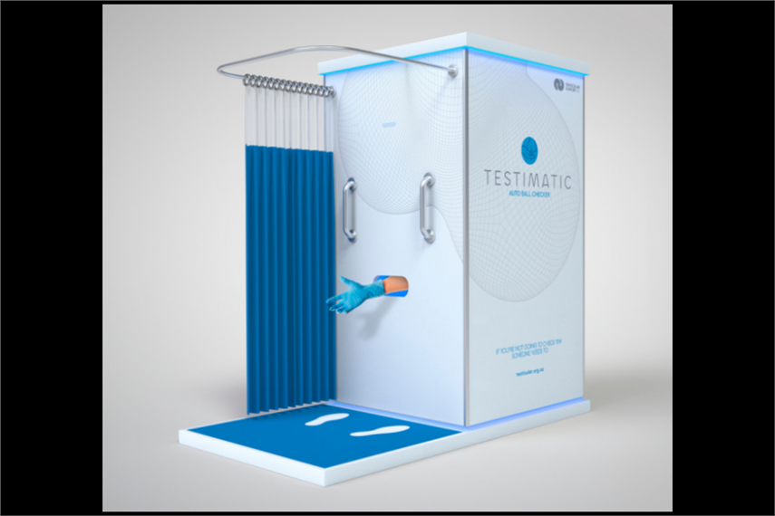 Drop your pants for the world's first 'auto ball checker'