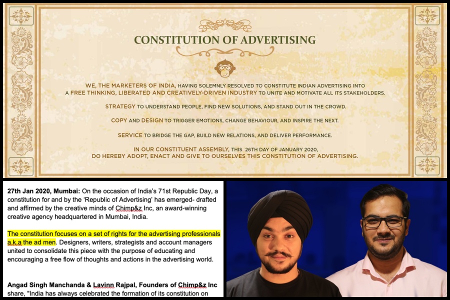 'Constitution of advertising' applies only to 'ad men', apparently