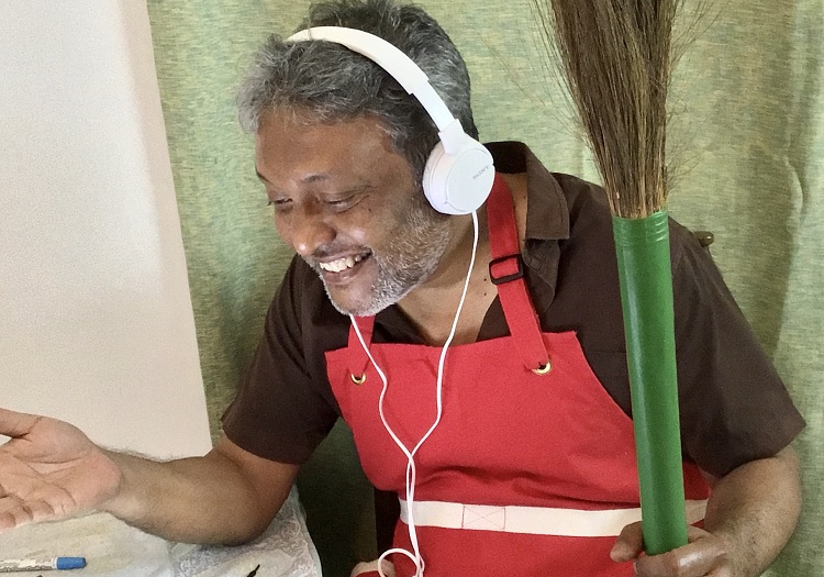 Work from home diary: 'My WFH space is anywhere quiet'