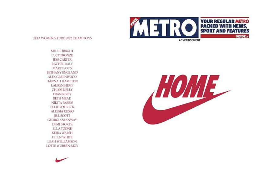 'It's home': how brands are reacting to England's Euro 2022 victory