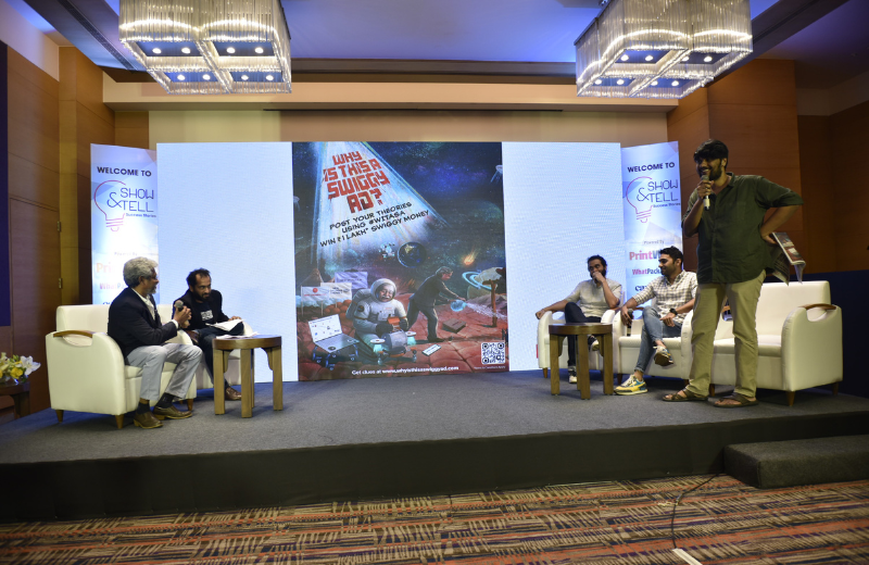Show & Tell 2022: The objective of the print ad was to make a print version of thumbstoppers - Viren Noronha, Swiggy