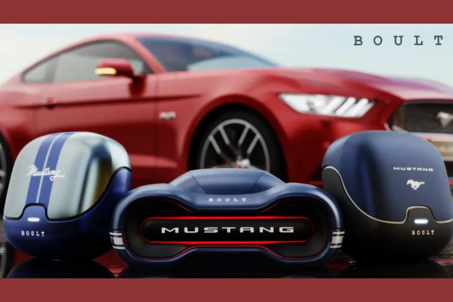 Boult and Ford Mustang gear up to put design supremacy on the fast track
