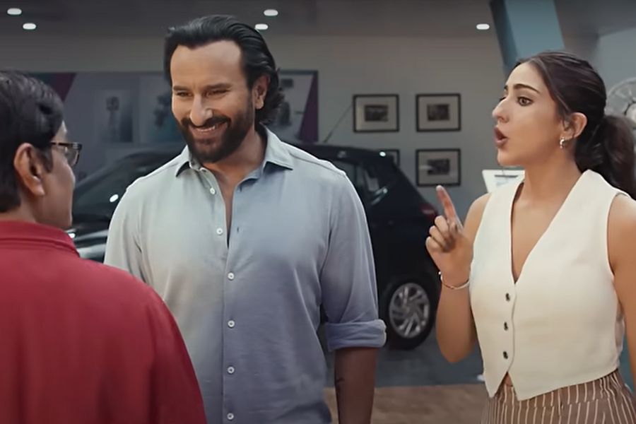Saif and Sara Ali Khan bring humour to Acko's modern take on car insurance
