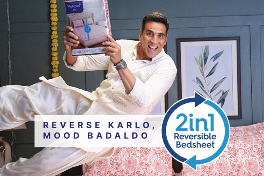 Akshay Kumar turns Welspun's home textiles into a comedic masterpiece