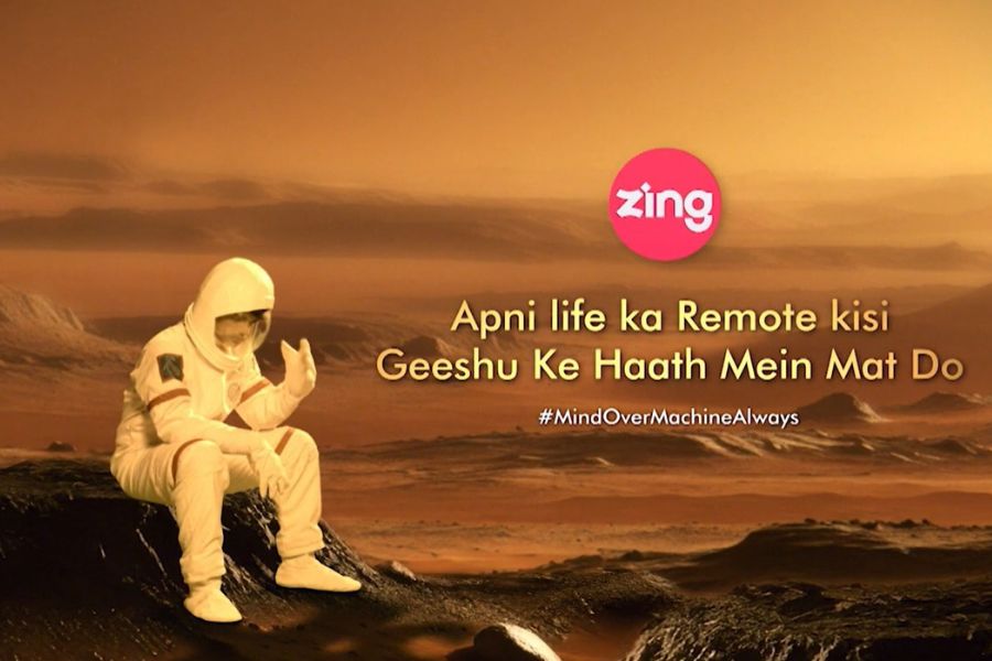 Zing’s ad takes AI dependency to Mars and back 