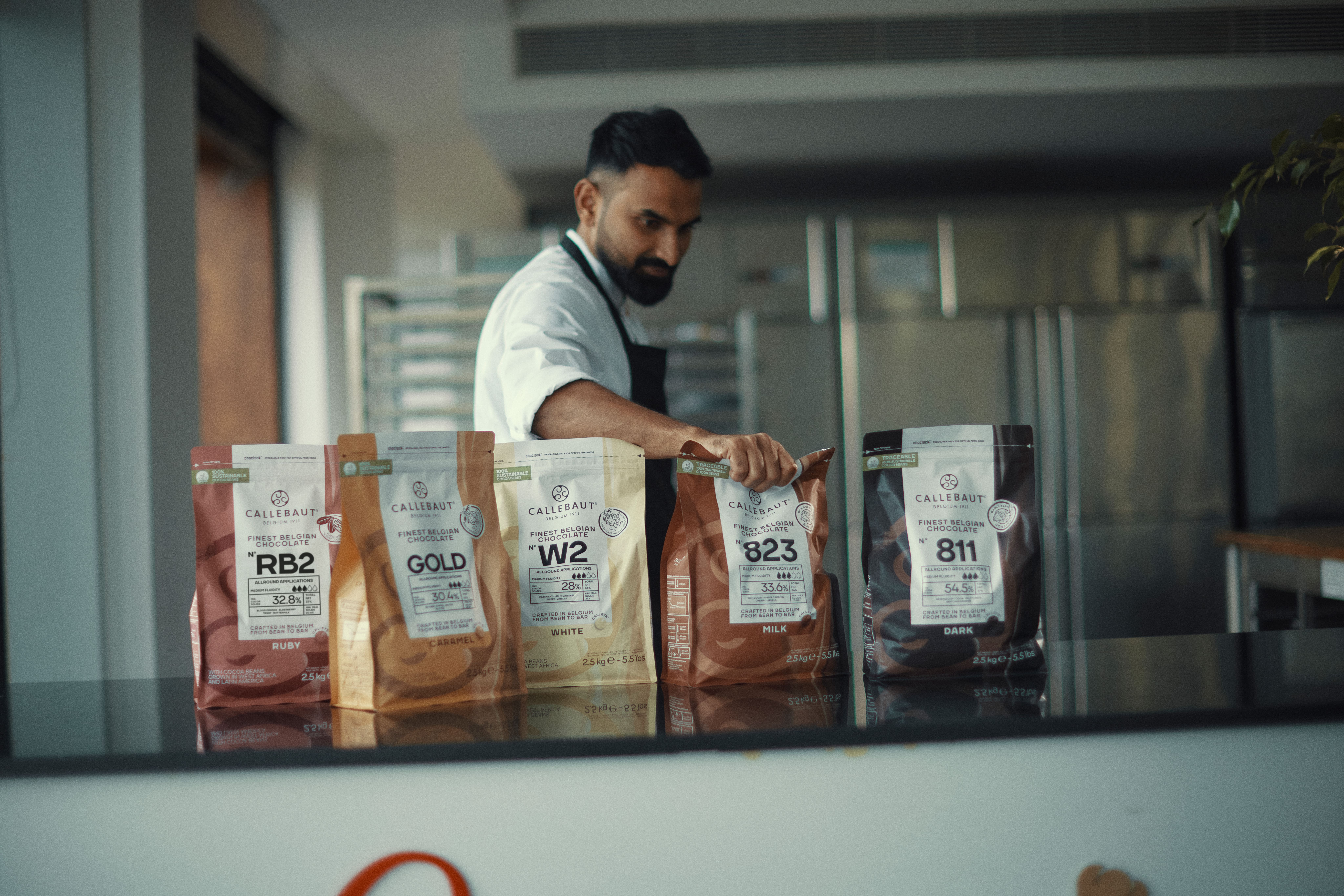 Callebaut's global campaign celebrates Indian chef Vinesh Johny