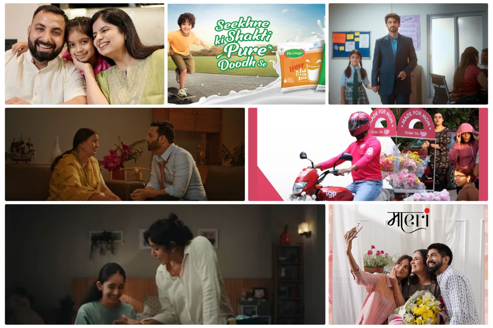 Brand campaigns celebrate values associated with motherhood