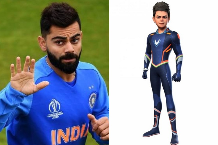 Blog: Virat Kohli as 'Super V' - a modern day Marvel?