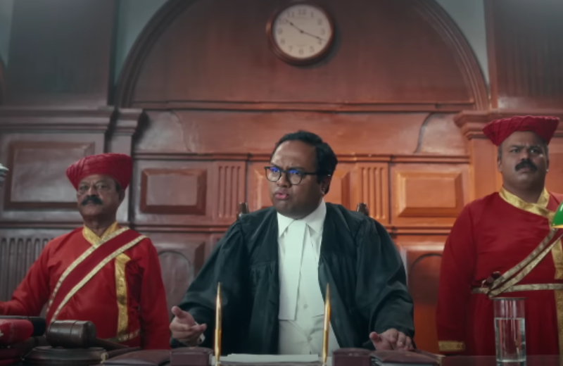 The courtroom orders its attendees to EatSure 