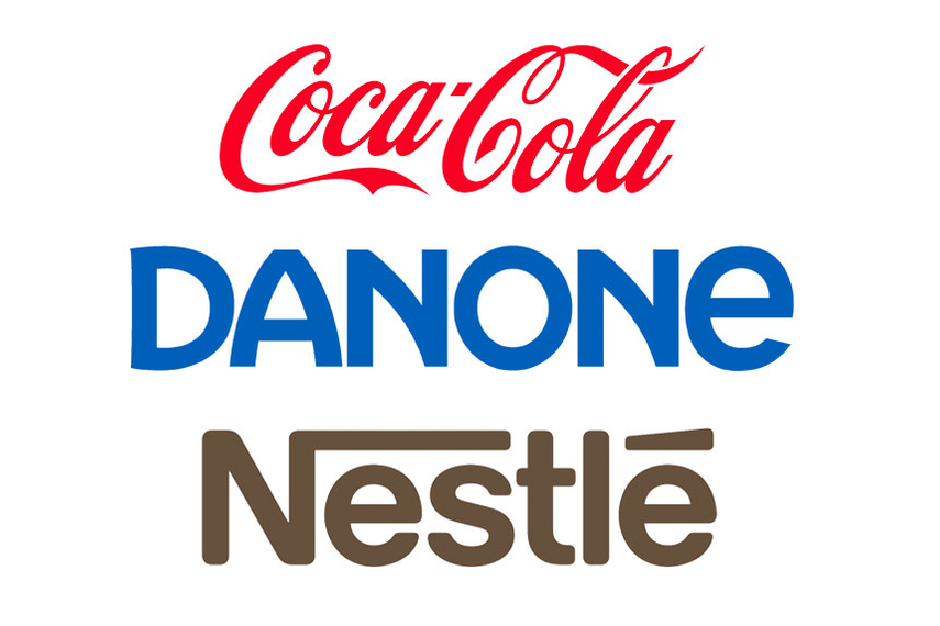Coca-Cola, Danone, and Nestlé in greenwashing row