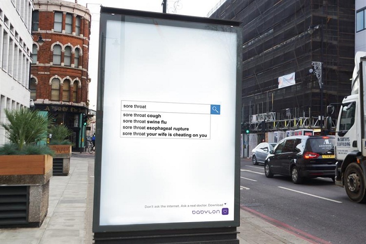 MMGB: Babylon 'Don't ask the internet. Ask a real doctor'