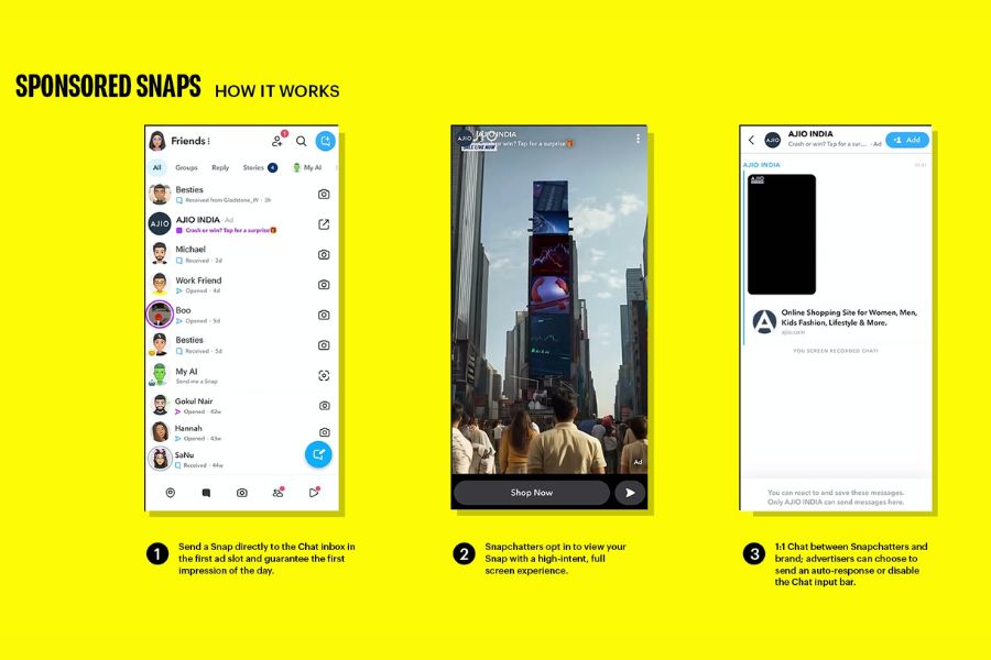 Snapchat unveils Sponsored Snaps video ads format
