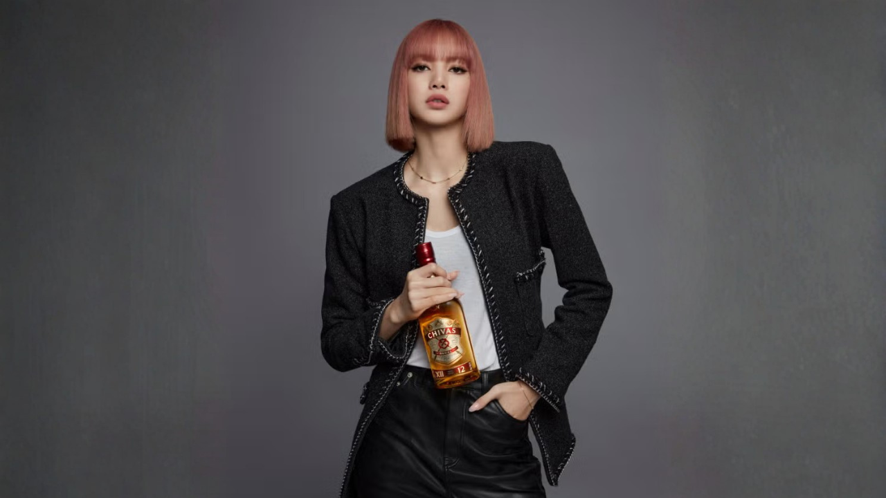 Blackpink's Lisa for Chivas Regal