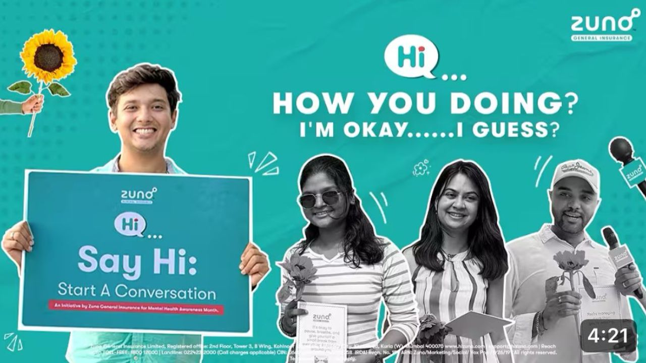 Zuno General Insurance's ‘Say Hi’ initiative
