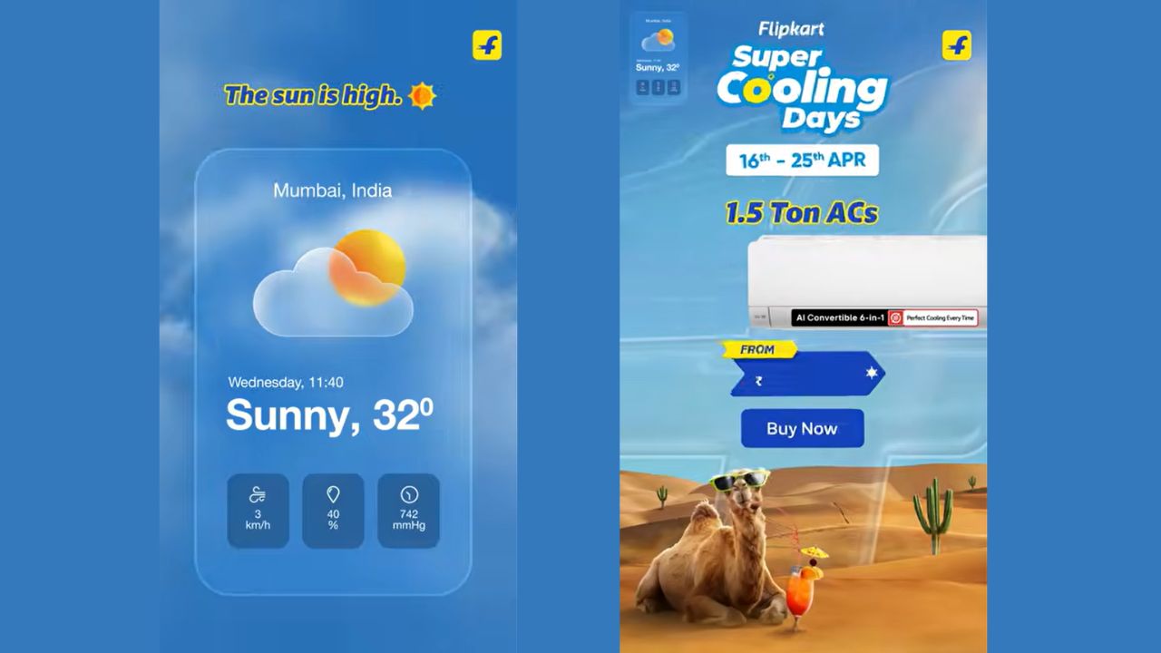 Inshorts Group and Flipkart create a dynamic weather-triggered ad innovation to drive purchases
