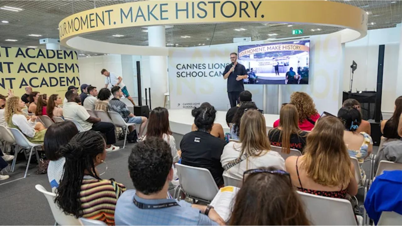 A workshop at the Cannes Lions International Festival of Creativity