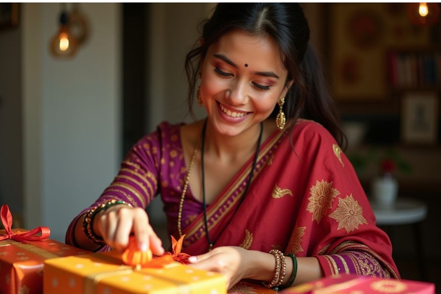 Festive ads trade perfection for presence