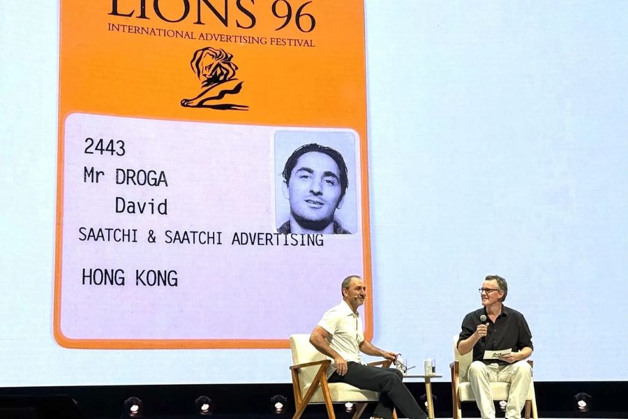 David Droga on disruption: From case studies to Coinbase QR codes